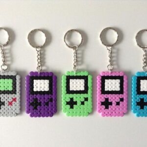 Game Boy GBA v1 (Tam P) Pixel Art Chaveiro Pin Brinco Adesivo ou Ímã
