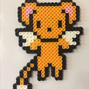 Kero - Sakura Cardcaptor v2 Pixel Art Chaveiro Pin Brinco Adesivo ou Ímã
