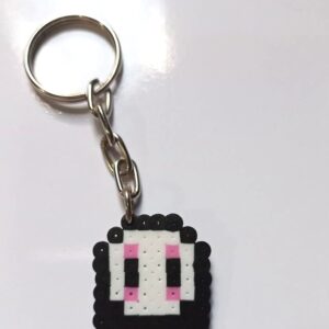 Kaonashi / Sem Rosto - Ghibli / Chihiro v1 tam P Pixel Art Chaveiro Pin Brinco Adesivo Colar ou Ímã