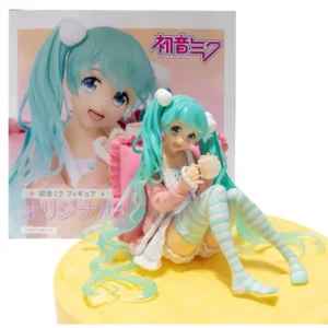 Action Figure Hatsune Miku Sleepy BOOTLEG nova sem caixa!