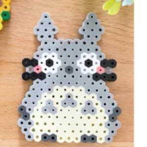 Totoro v4 tam G Pixel Art Chaveiro Pin Brinco Colar Adesivo ou Ímã